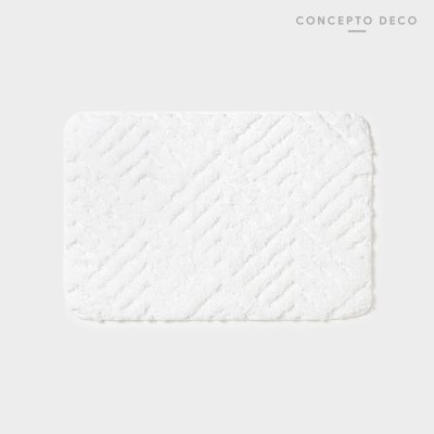 ALFOMBRA MICROFIBRA FLECHA BLANCA 40X60CM