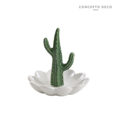 CACTUS BANDEJA EN FLOR 12CM