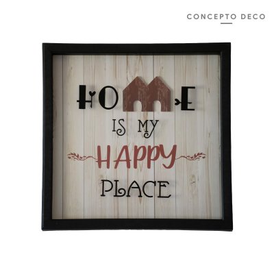 CUADRO 35X35CM HAPPY