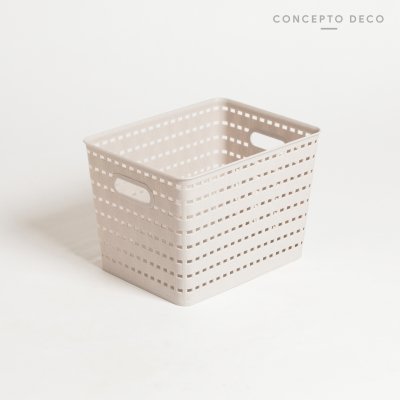 ORGANIZADOR GRIS CLARO 22X16.8X15.3CM