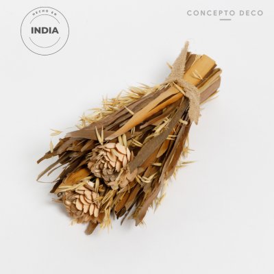 FLORES SECAS SOLA CHIPS DALIYA 30CM