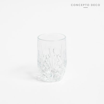 PORTACEPILLO VIDRIO CRISTAL REDONDO